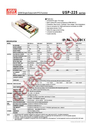 USP-225-48 datasheet  